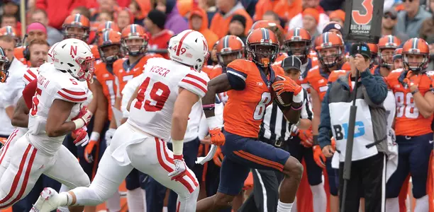 Geronimo Allison - Illinois vs. Nebraska - 2015