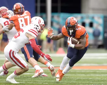 Ke'Shawn Vaughn - Nebraska at Illinois - 2015