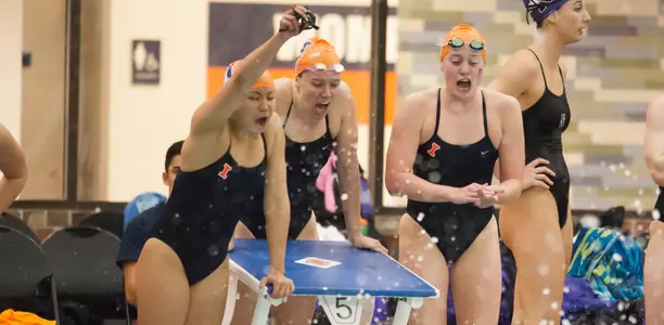 Relay Team Cheering