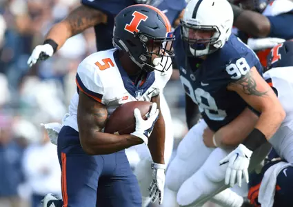 NCAA Football: Illinois at Penn State - Ke'Shawn Vaughn