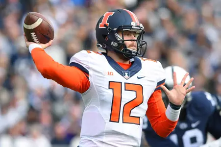 NCAA Football: Illinois at Penn State - Wes Lunt