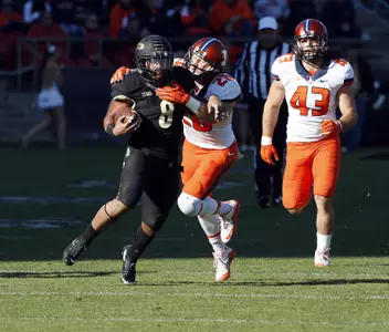 NCAA Football: Illinois at Purdue - Clayton Fejedelem