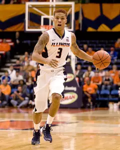 NCAA Basketball: North Florida at Illinois - Khalid Lewis