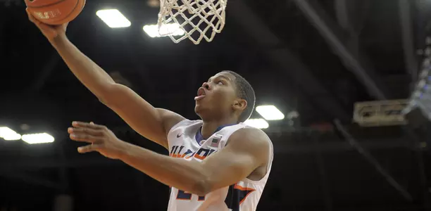 Malcolm Hill - Illinois Basketball vs. UIS - 2015-16