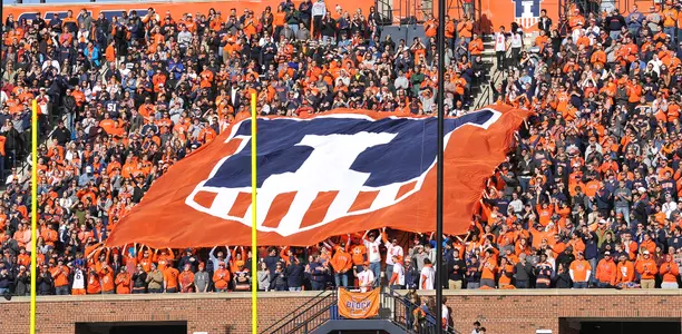 Block I Students Fans - Illinois vs. Ohio State - 2015