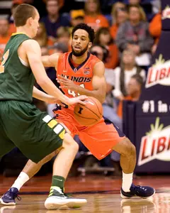 NCAA Basketball: North Dakota State at Illinois - Alex Austin