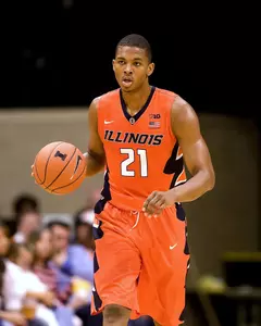 NCAA Basketball: North Dakota State at Illinois - Malcolm Hill