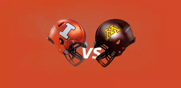 Game 10 Illinois vs. Ohio State Helmet Graphic - ORANGE