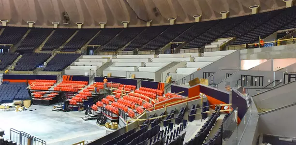 State Farm Center Renovation Photo Nov. 10, 2015