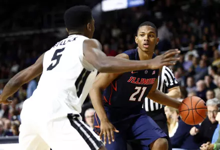 NCAA Basketball: Illinois at Providence - Malcolm Hill