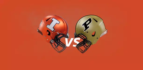 Illinois vs. Purdue Helmet Graphic
