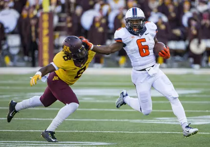NCAA Football: Illinois at Minnesota - Josh Ferguson