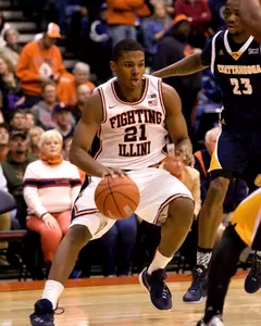 NCAA Basketball: Chattanooga at Illinois - Malcolm Hill