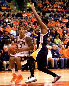 NCAA Basketball: Chattanooga at Illinois - Khalid Lewis
