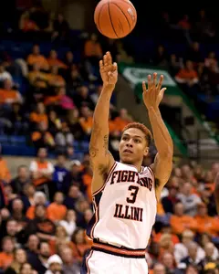 NCAA Basketball: Chattanooga at Illinois - Khalid Lewis