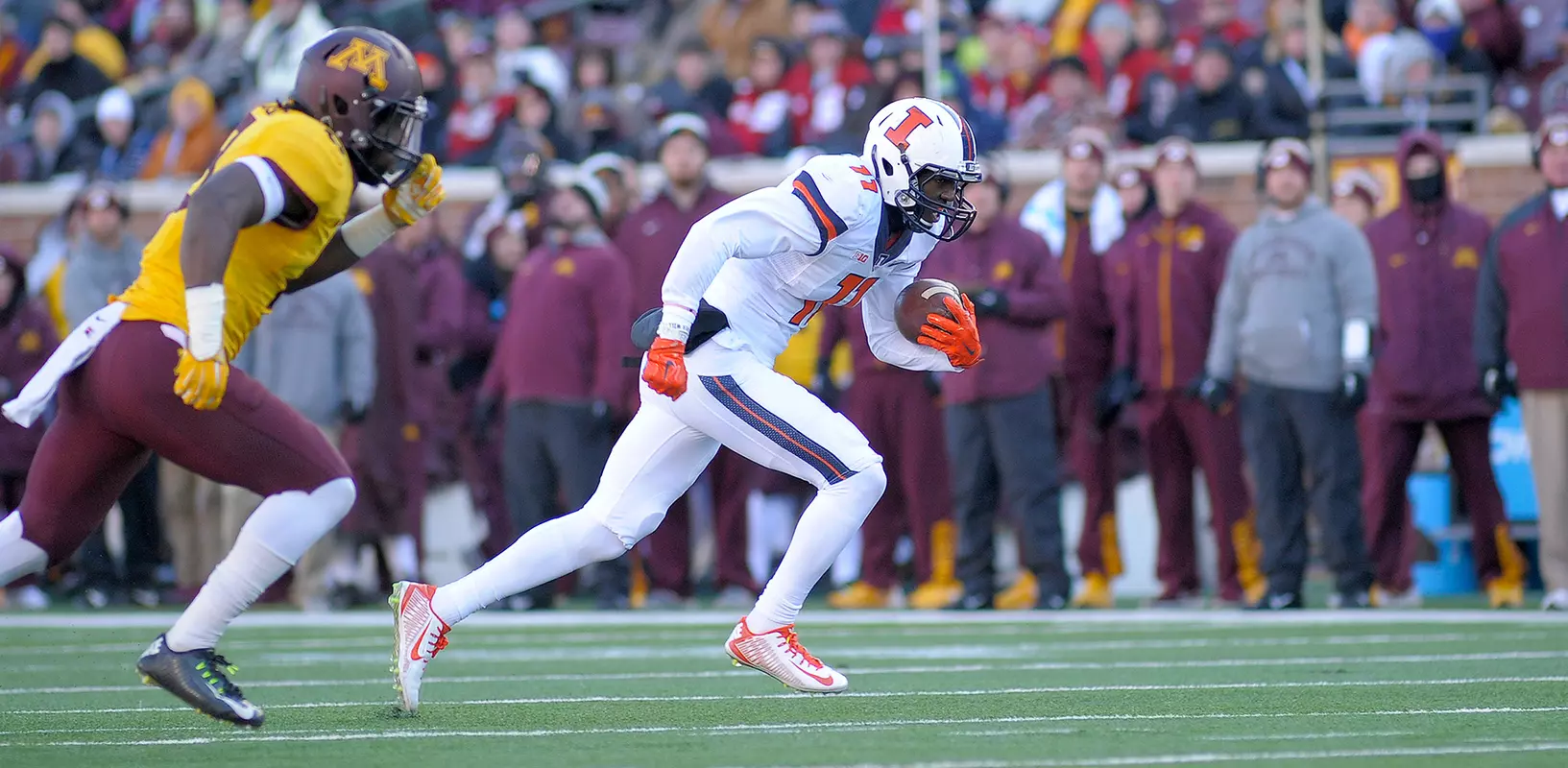 Malik Turner - Illinois vs. Minnesota - 2015