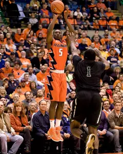 NCAA Basketball: Chicago State at Illinois - Jalen Coleman-Lands