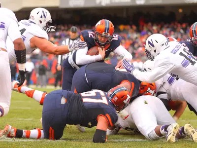 NCAA Football: Northwestern at Illinois - Wes Lunt