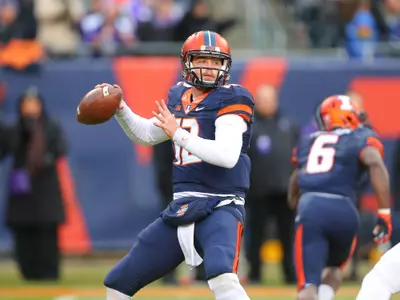 NCAA Football: Northwestern at Illinois - Wes Lunt