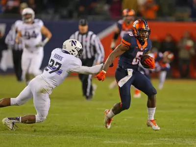 NCAA Football: Northwestern at Illinois - Josh Ferguson