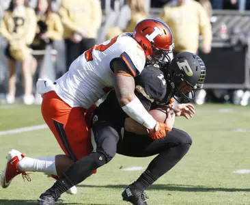 NCAA Football: Illinois at Purdue - TJ Neal