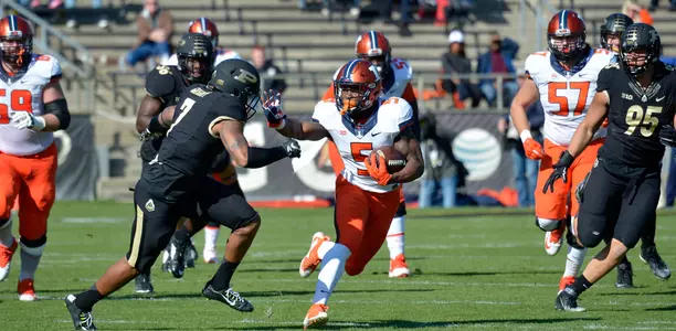 Ke'Shawn Vaughn - Illinois vs. Purdue - 2015
