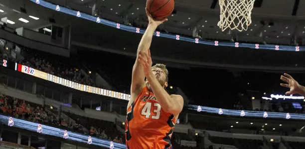 Michael Finke vs. UIC at the United Center