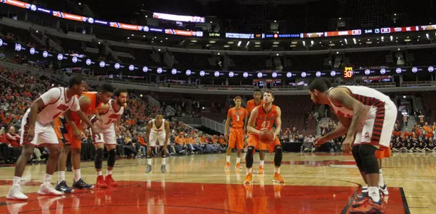 Michael Finke vs. UIC at the United Center - 12/12/15
