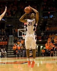 NCAA Basketball: South Dakota at Illinois - Malcolm Hill