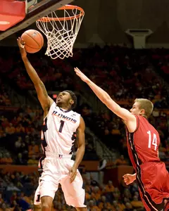 NCAA Basketball: South Dakota at Illinois - Jaylon Tate