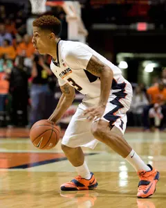 NCAA Basketball: South Dakota at Illinois - Khalid Lewis