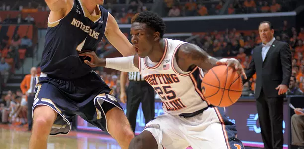 Kendrick Nunn - Illinois vs. Notre Dame - 2015-16