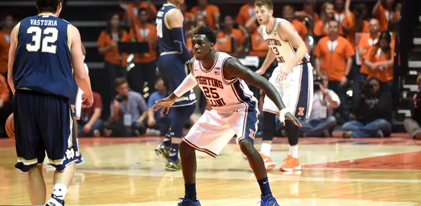 Kendrick Nunn - Illinois vs. Notre Dame - 2015-16