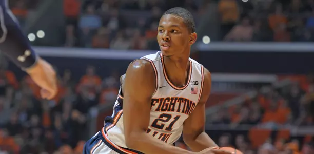 Malcolm Hill - Illinois vs. Notre Dame - 2015-16
