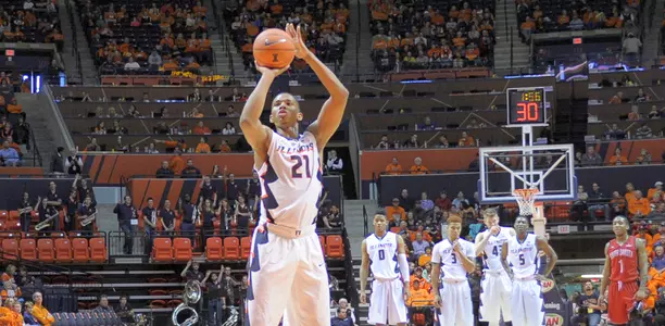 Malcolm Hill vs. South Dakota - Dec. 19. 2015