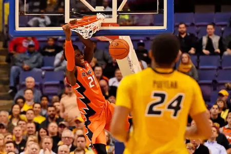 NCAA Basketball: Missouri at Illinois - Kendrick Nunn
