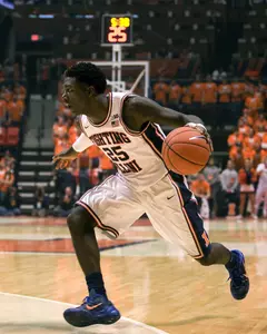 NCAA Basketball: Notre Dame at Illinois - Kendrick Nunn