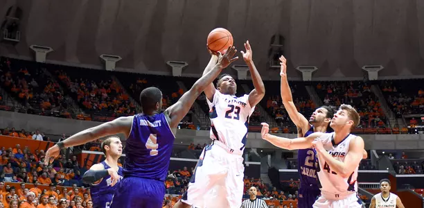 Aaron Jordan - Illinois vs. Western Carolina - 2015-16