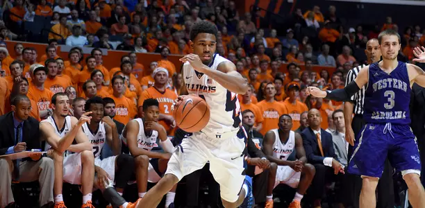 Jaylon Tate - Illinois vs. Western Carolina - 2015-16