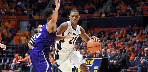 Malcolm Hill - Illinois vs. Western Carolina - 2015-16