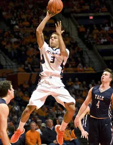 NCAA Basketball: Yale at Illinois - Khalid Lewis