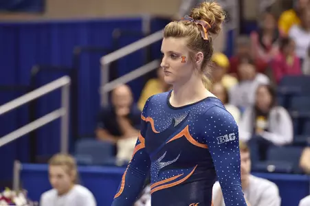 Mary Jane Horth at the NCAA Morgantown Regional