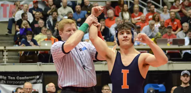 Isaiah Martinez at Big Ten Championship - 2015