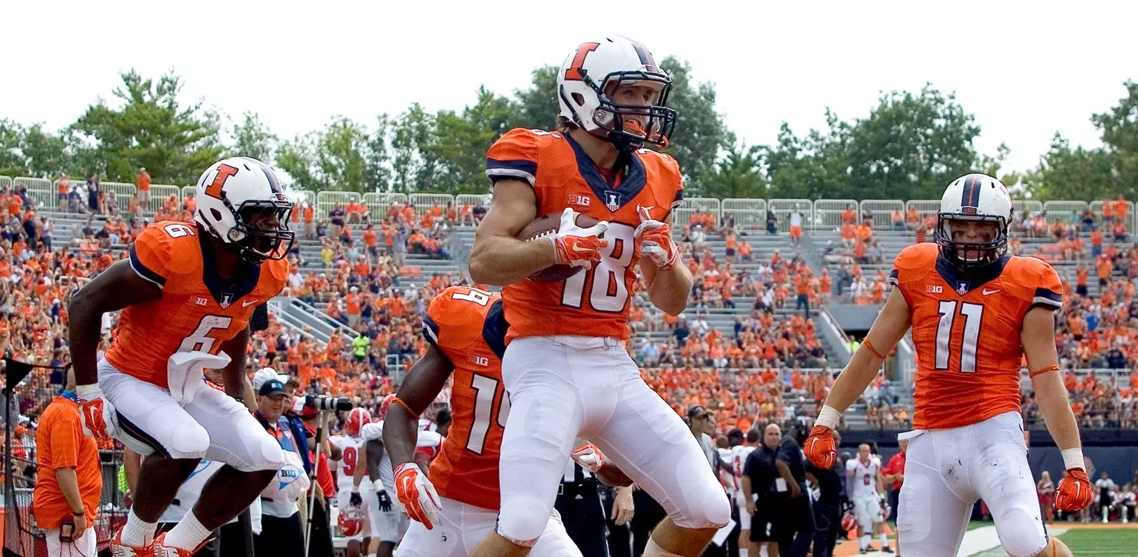 Mike Dudek touchdown vs Youngstown State