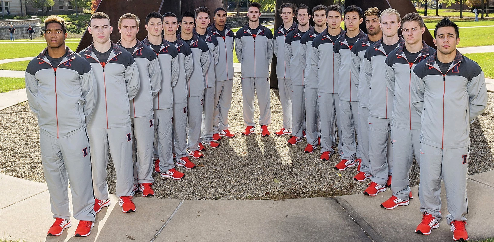 Men's Gymnastics Team - 2014-15