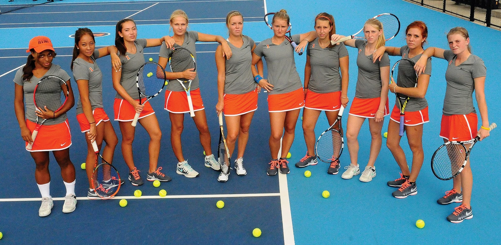 Women's Tennis Team - 2014-15