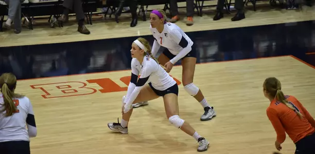 Julia Conard, Ohio State, dig