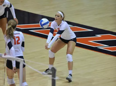 Julia Conard, Ohio State, dig