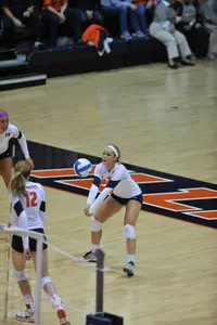 Julia Conard, Ohio State, dig