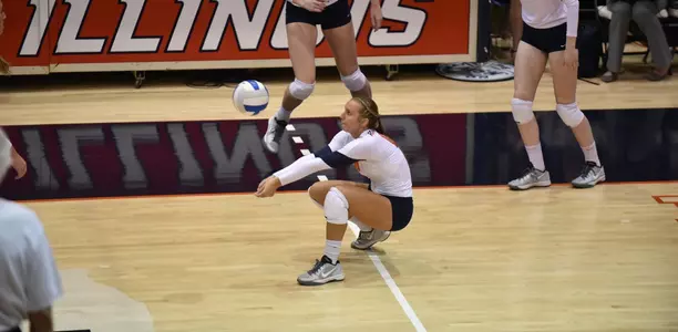 Danielle Davis, Ohio State, dig